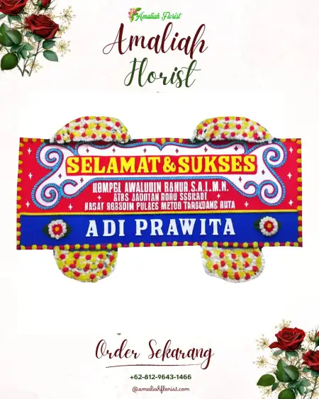 Papan Bunga Ucapan Selamat Pasar Krui